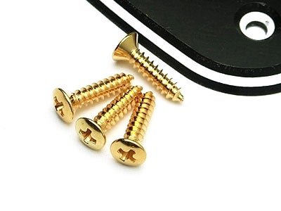 ビック　 ピックガードビス スモール ゴールド 12個セット 2.6X12mm通販