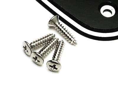 ピックガードビス スモール ニッケル 12個セット 2.6X12mm通販
