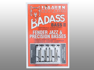 BADASS BASS II バダスベースブリッジ通販 | ギターワークス