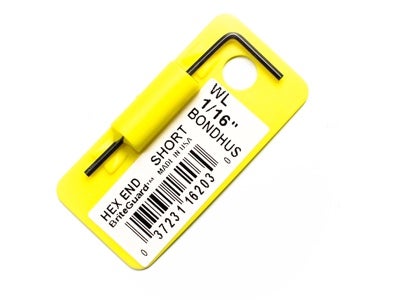 BONDHUS ボンダス 6角レンチ 1/16インチ（1.58mm）通販 | ギターワークス