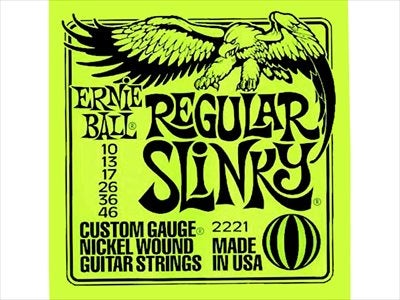 アーニーボール ERNIE BALL .010-.046 レギュラースリンキー Regular