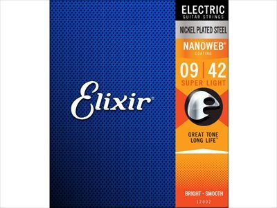 エリクサー ELIXIR NANOWEB .009-.042 Super Light スーパーライト通販