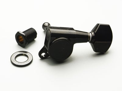 ゴトー シャーラーミニスタイルペグ 6連 ブラック GOTOH SG381-07-L