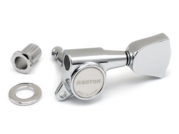 ゴトー キーストンメタルスタイルペグ 3：3 クローム GOTOH SG381-04