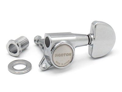 ゴトー グローバースタイルペグ 3：3 クローム GOTOH SG381-20通販