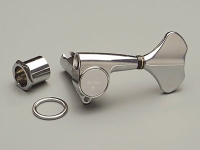 ゴトー ベース クルーソンタイプペグ 4連 ゴールド GOTOH GB2-L通販