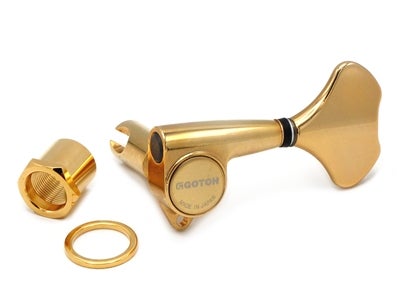 ゴトー ベース ロートマチックタイプペグ 4連 ゴールド GOTOH GB707-L