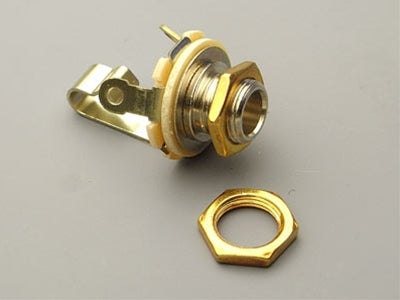 インチジャック用 ナット 3/8インチ（9.5mm） ゴールド通販 | ギター