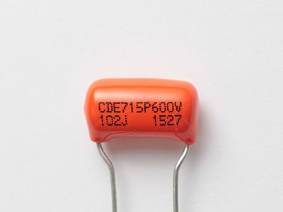 SPRAGUE スプラグコンデンサー オレンジドロップ 102 0.001uF 600V通販