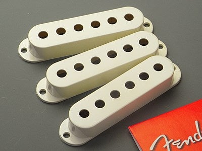 FENDER USA フェンダー ストラト ピックアップカバー 3個セット （4種