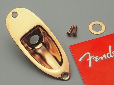 FENDER USA フェンダー ストラップピン ゴールド 2個セット 【Vintage