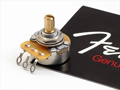 Fender フェンダー ポット250KA ソリッドシャフト通販 | ギターワークス