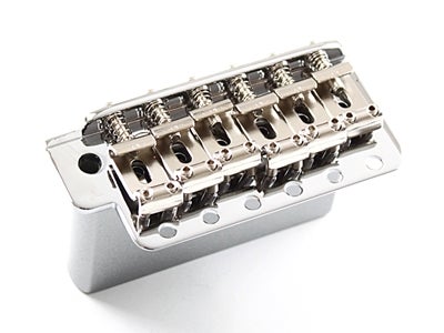 スチールブロックシンクロタイプブリッジ弦ピッチ11.3mm クローム