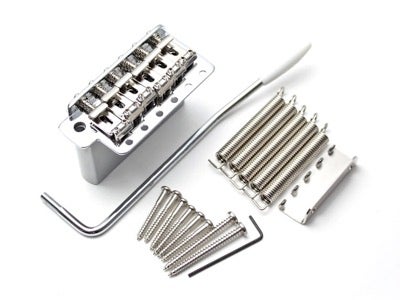 スチールブロックシンクロタイプブリッジ 弦ピッチ10.8mm クローム