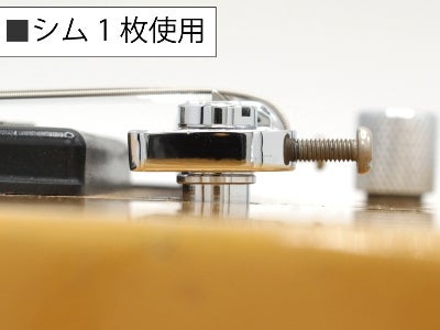 FIXER フィクサー 高さ調整シム クローム 4個セット通販 | ギターワークス