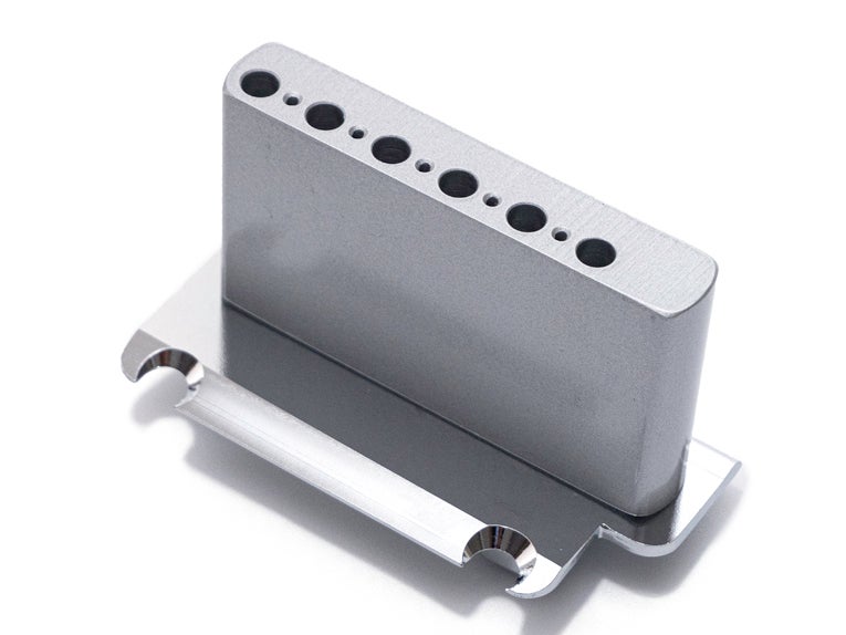 2点支持スチールブロックシンクロタイプブリッジ 弦ピッチ10.8mm